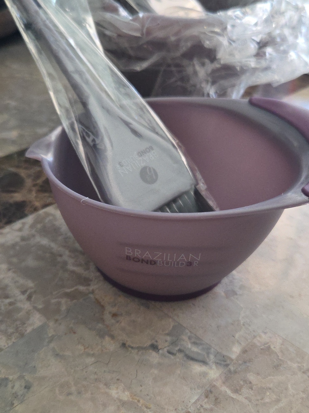 B3 Branded  Hair Tint Bowl with Brush